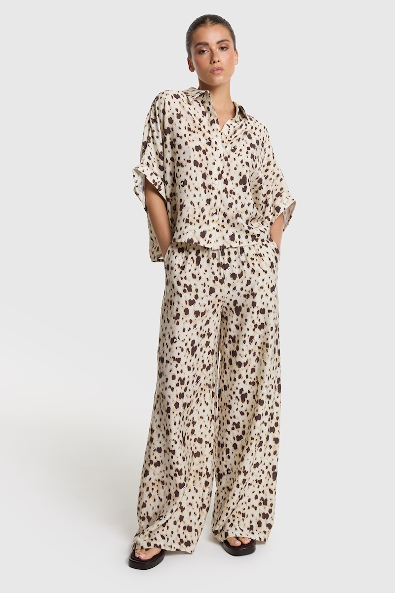 animal wide leg pants
