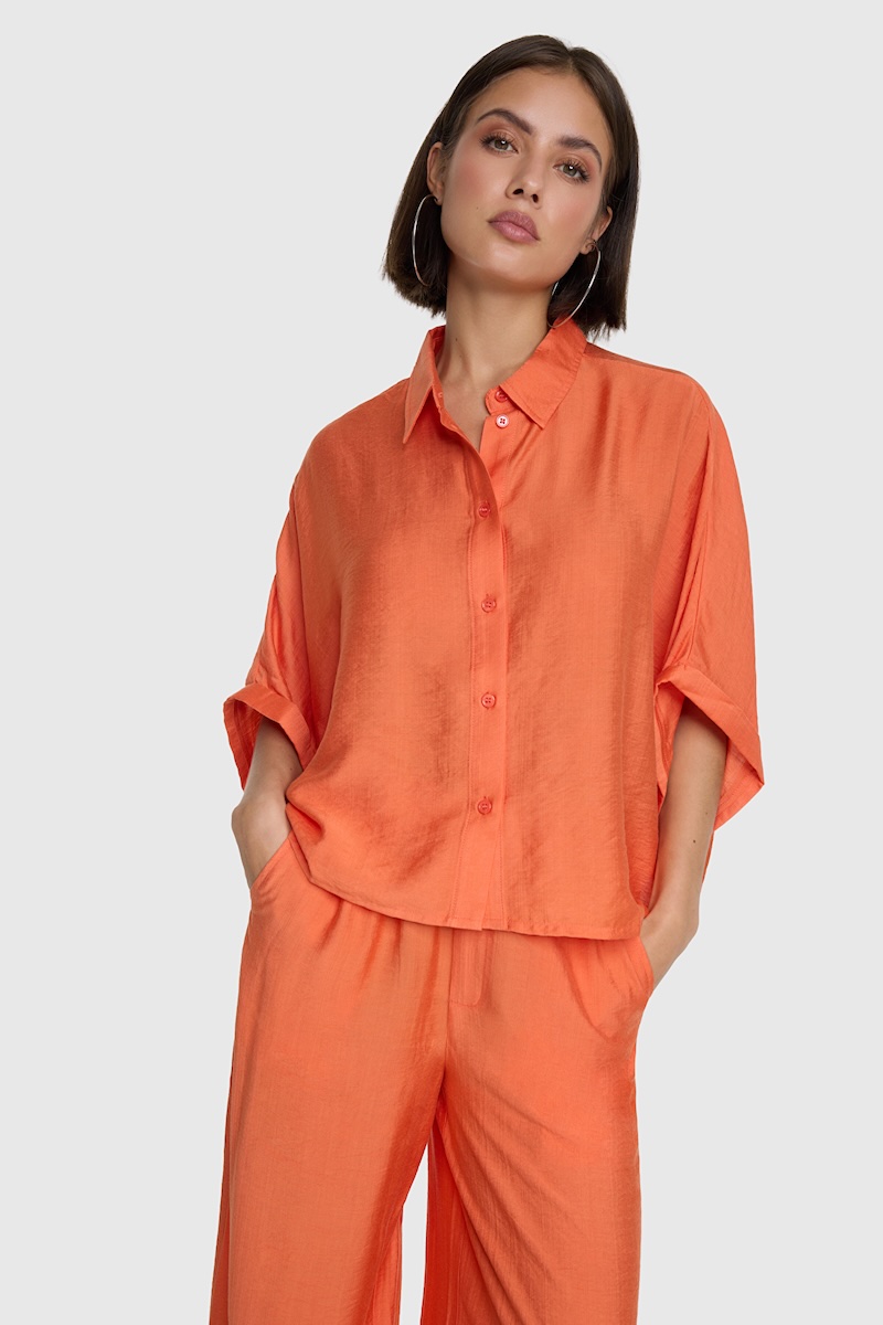 IRREGULAR OVERSIZED BLOUSE alix the label