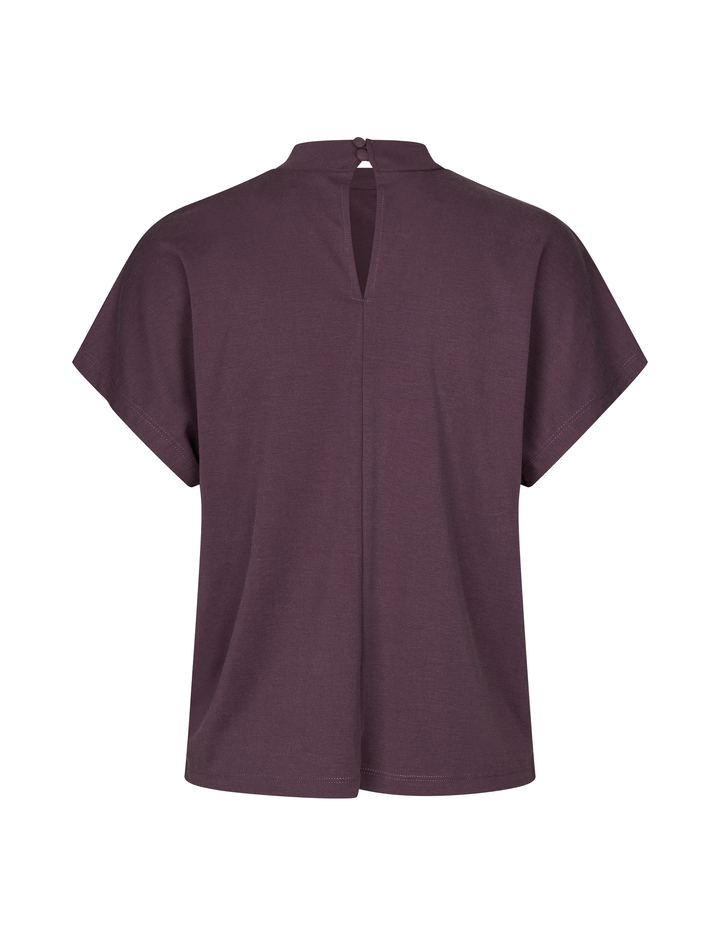 Linea short shirt deep purple mbym