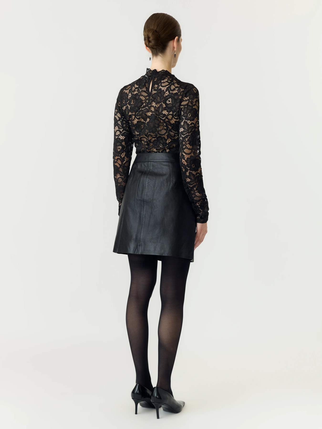 Yaslacey top zwart