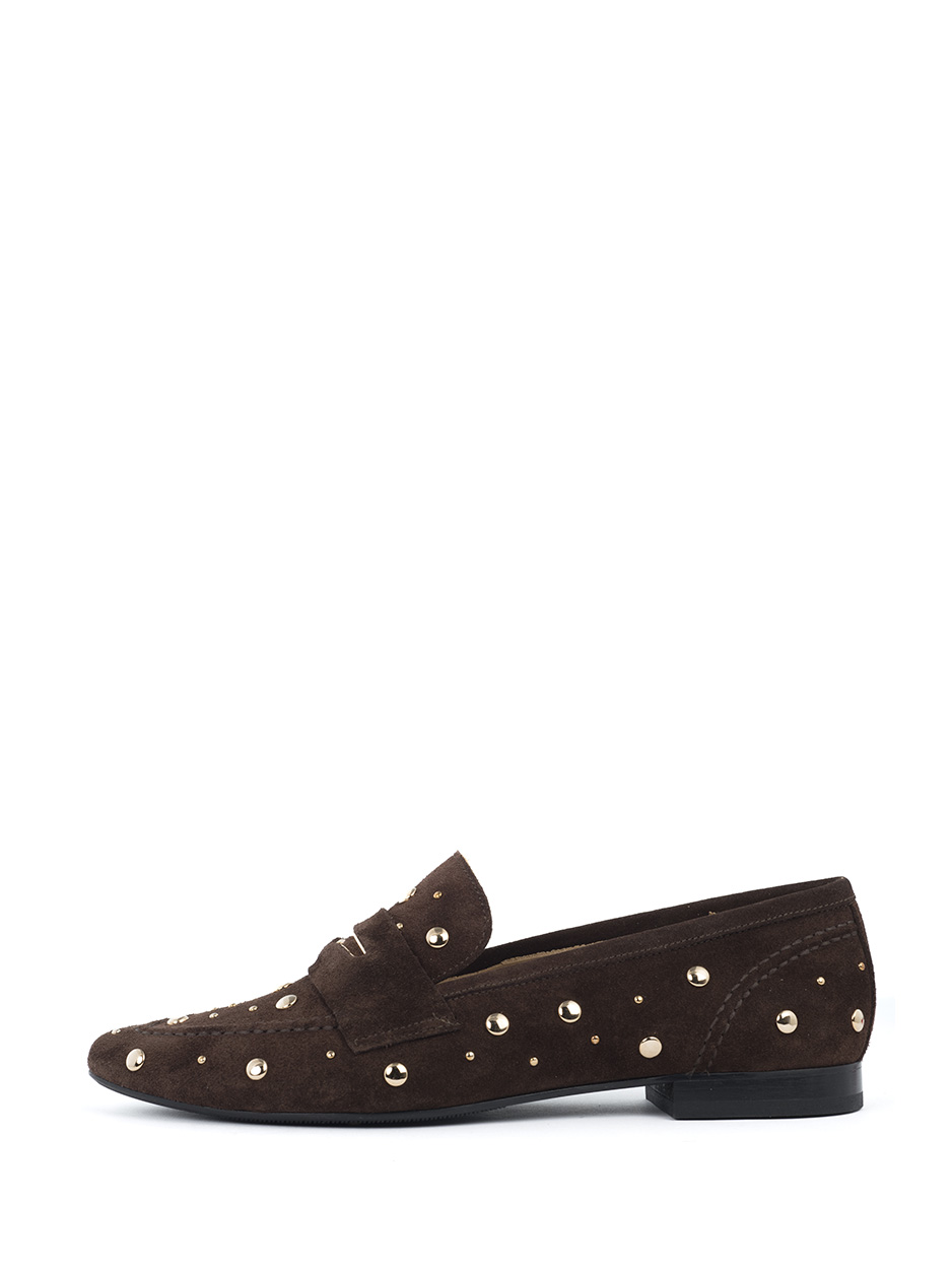 Lois Dark brown babouche grote maten