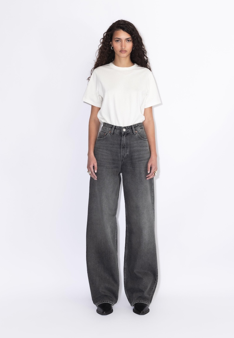 Donna high relaxed mid grey used