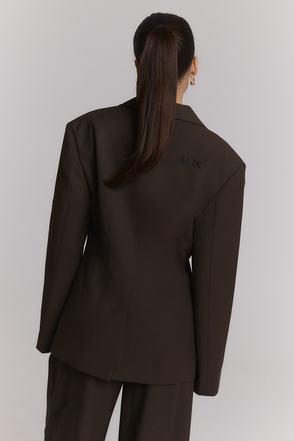 Fitted blazer alix the label