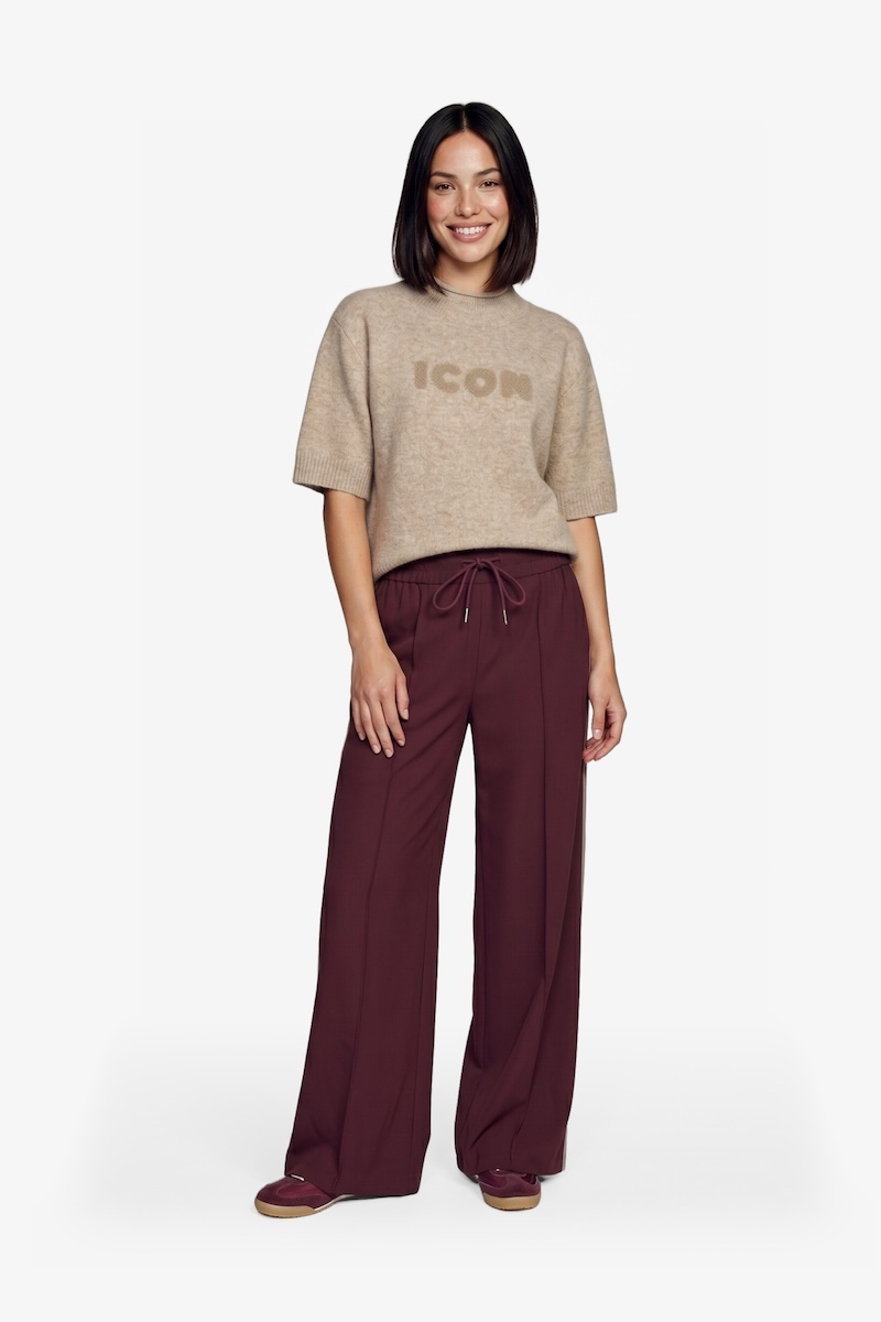 Ise knit top fluresk