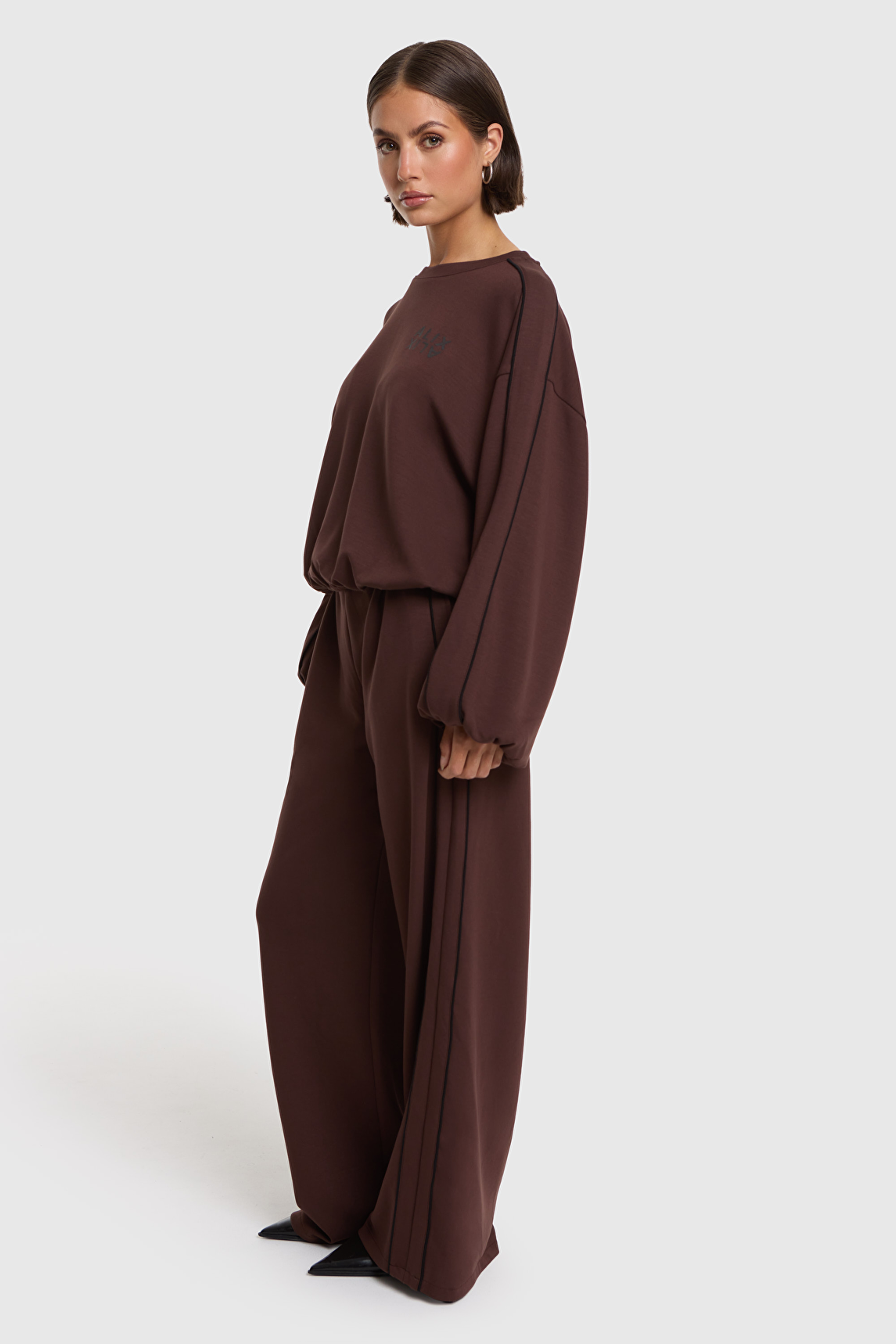 Piping pants alix the label bruin