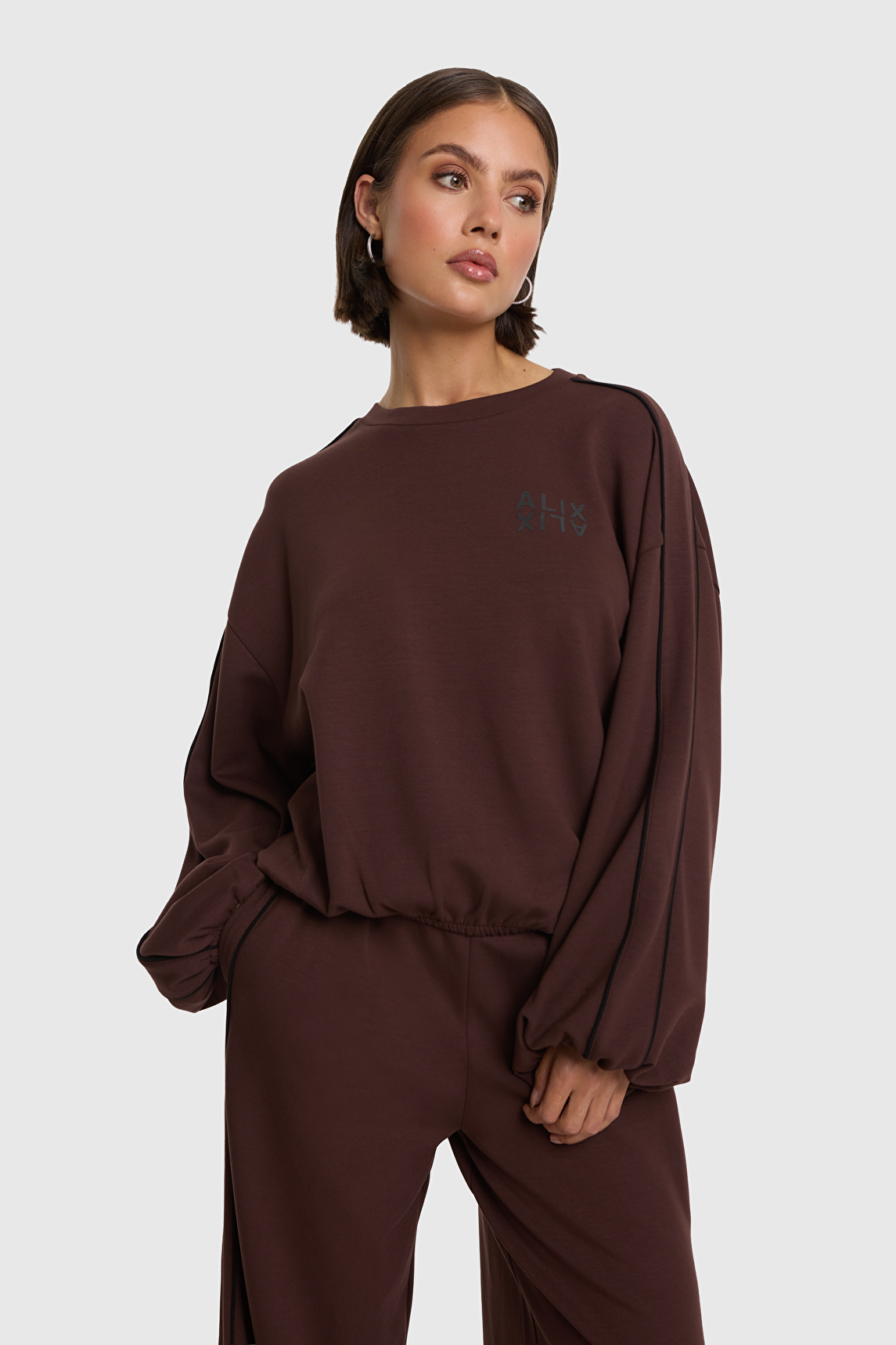 Piping sweater alix the label