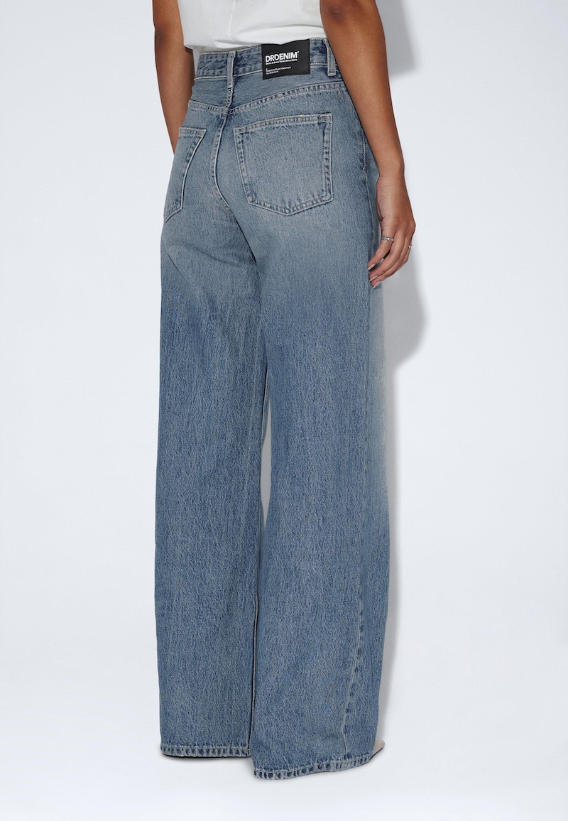 Rhue high wide drift sky used dr. denim