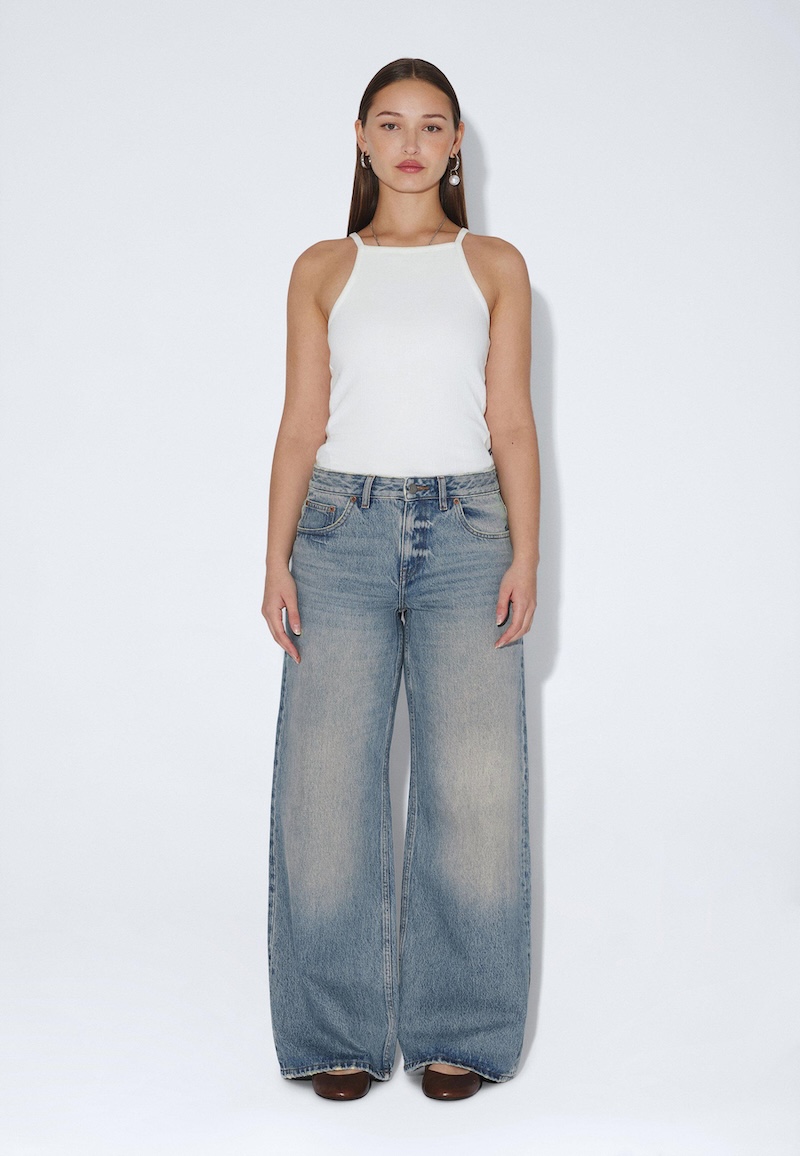 Rhue low wide stream sky fade vintage dr. denim