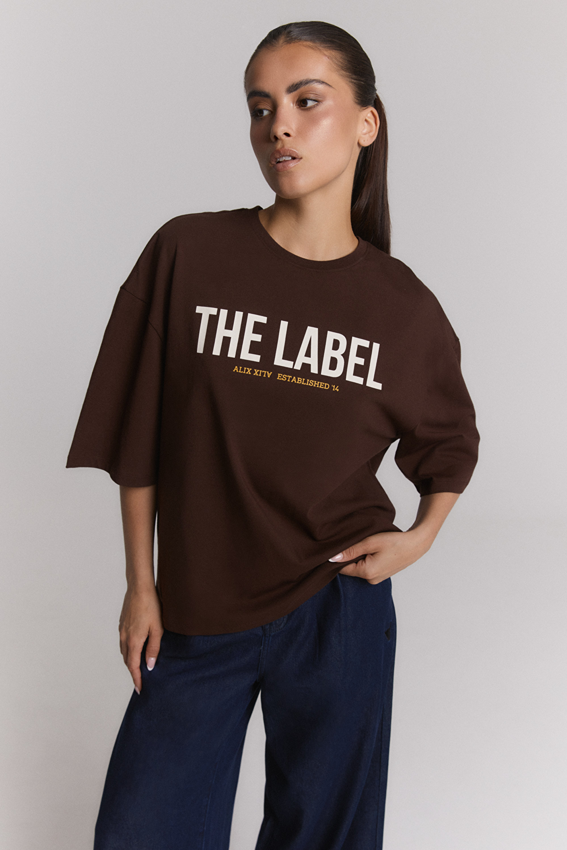 The label oversized t-shirt alix the label