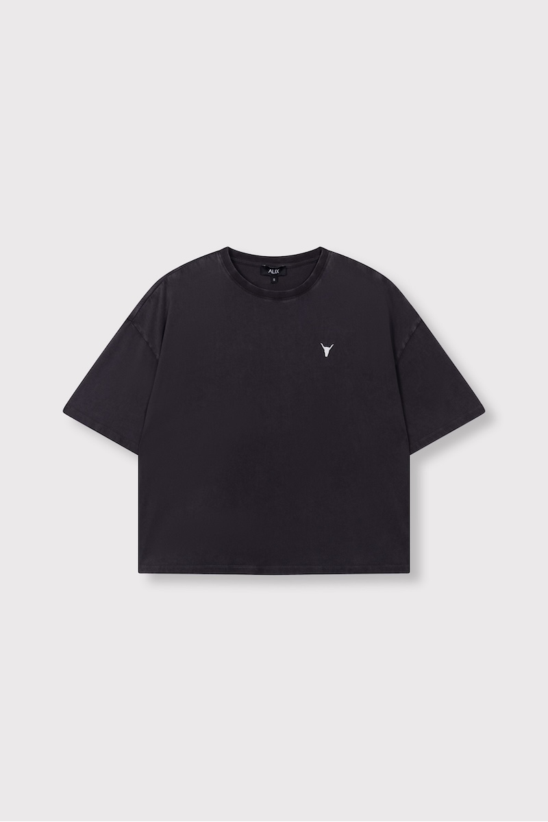 ladies knitted tour t-shirt alix the label
