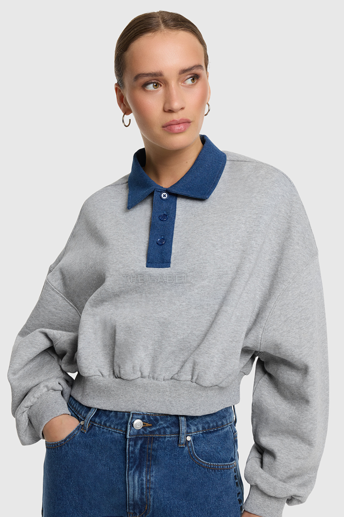Alix the label polo sweater