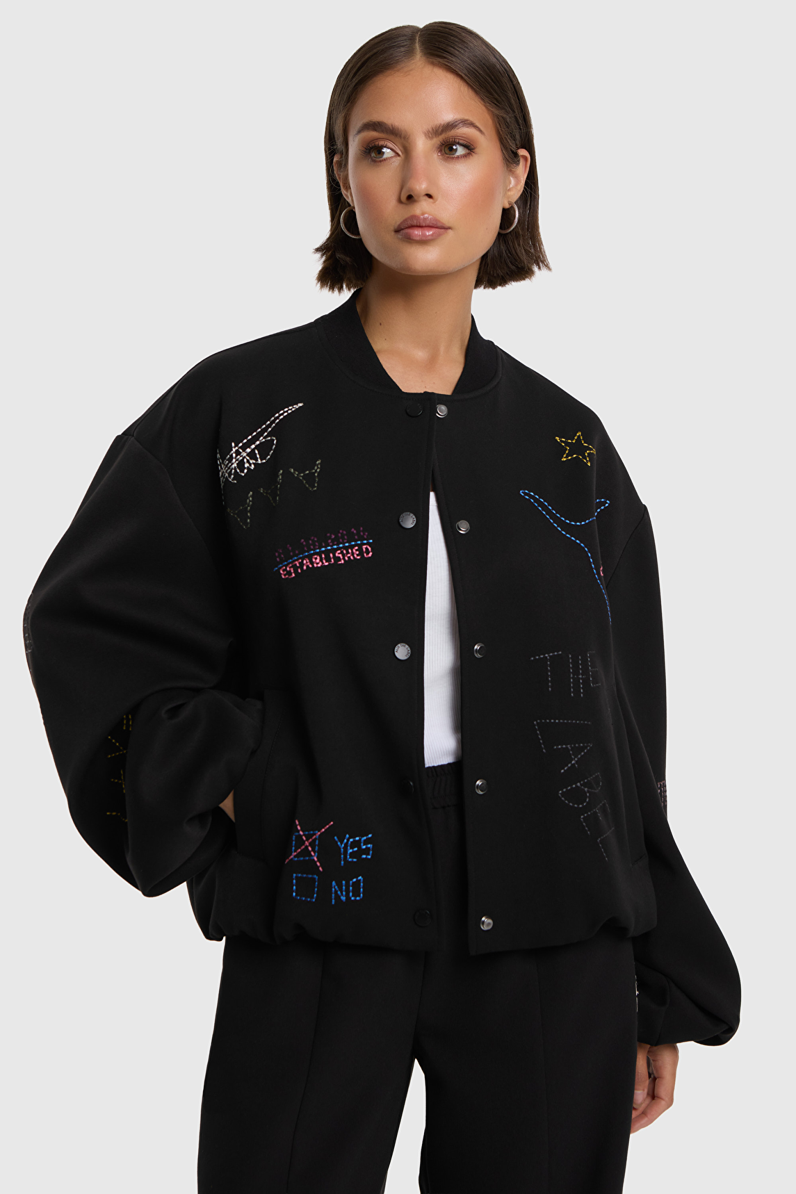 Artwork bomber alix the label