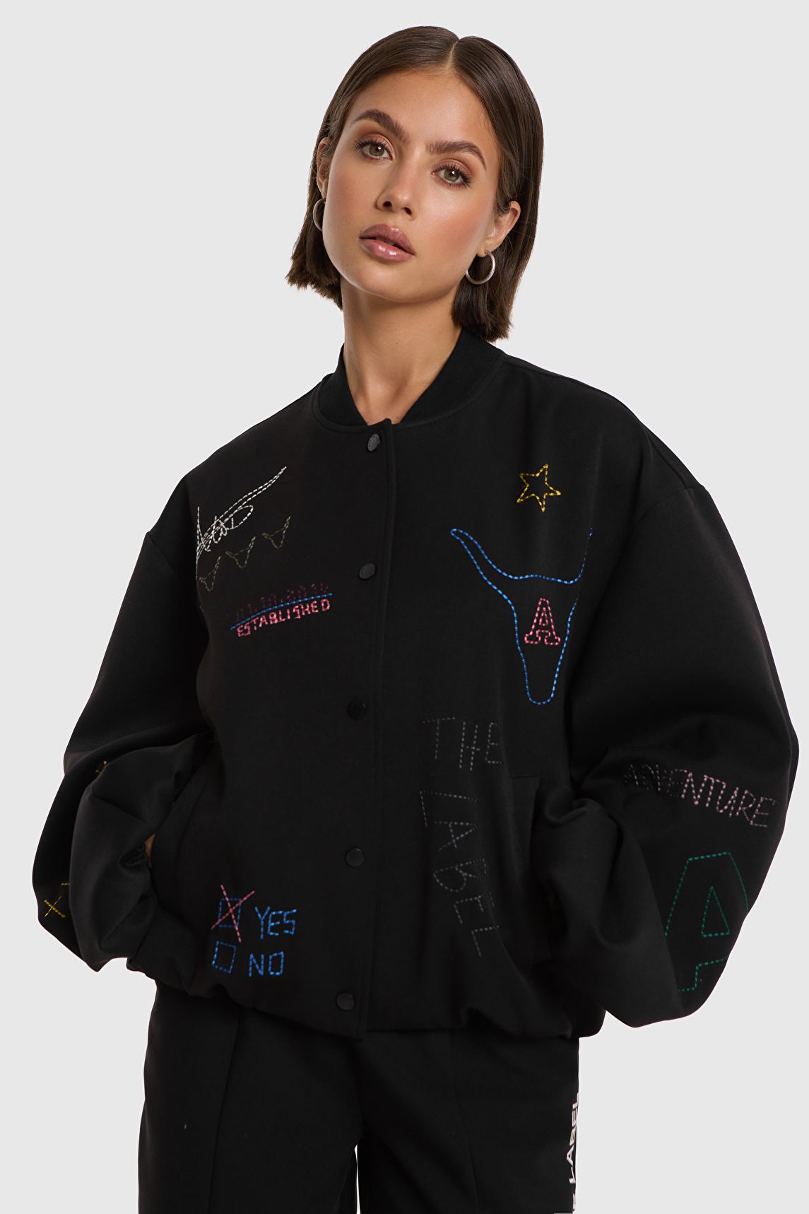 Artwork bomber alix the label