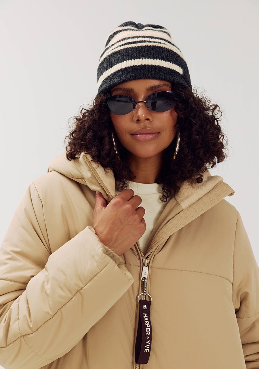 Harper beanie paars