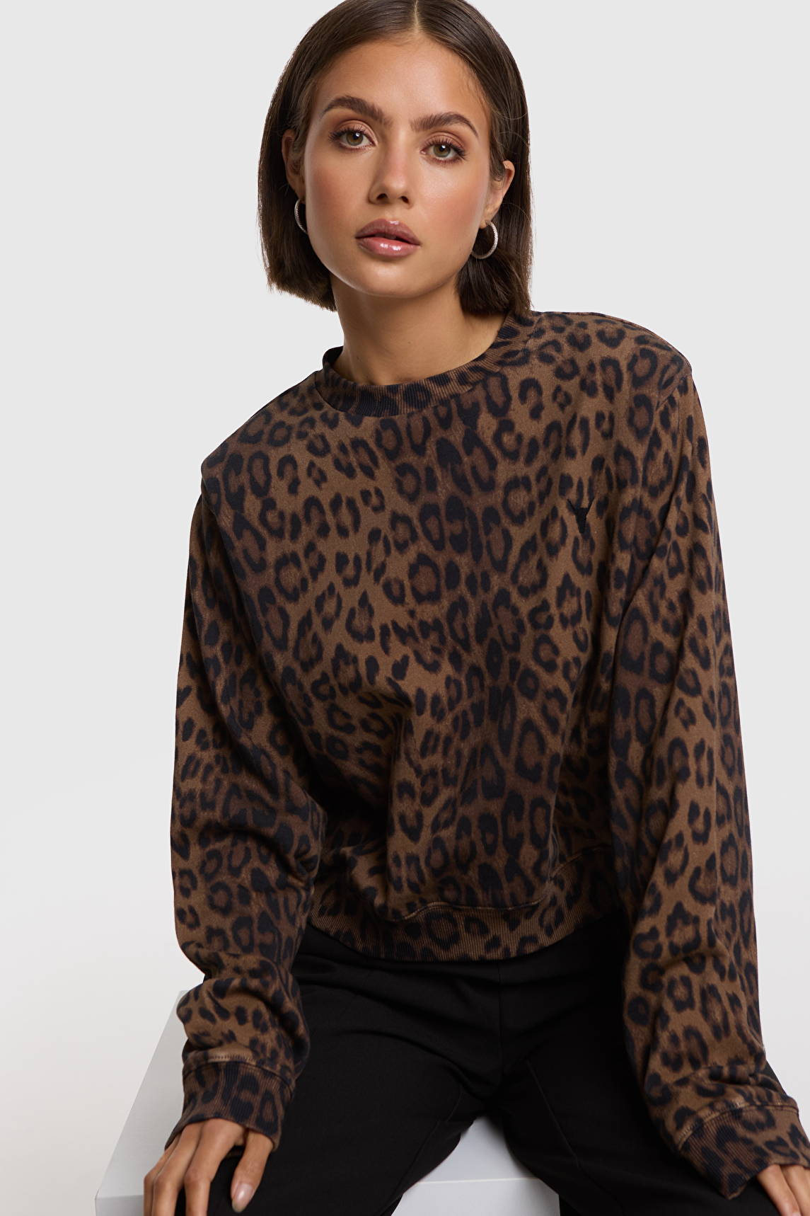 Leopard sweater alix the label