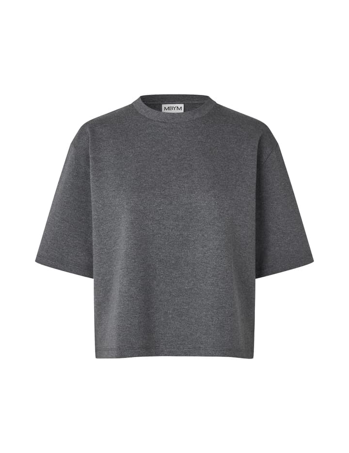 Emrys t-shirt Charcoal Melange mbym