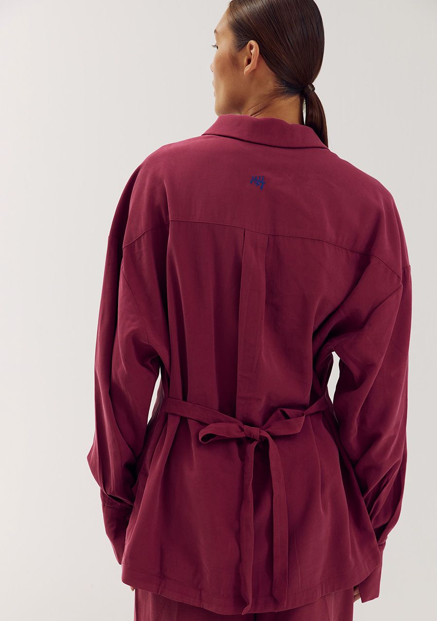 Helena blouse rood roze harper and yve