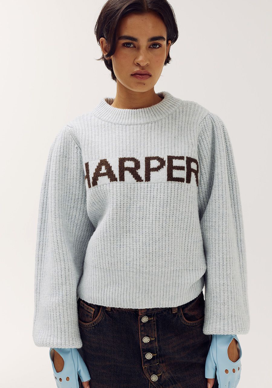Lysanne trui grijs harper and yve