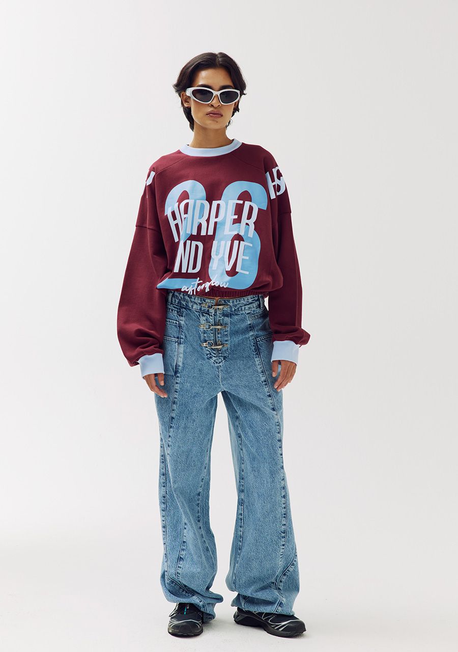 Race sweater harper and yve