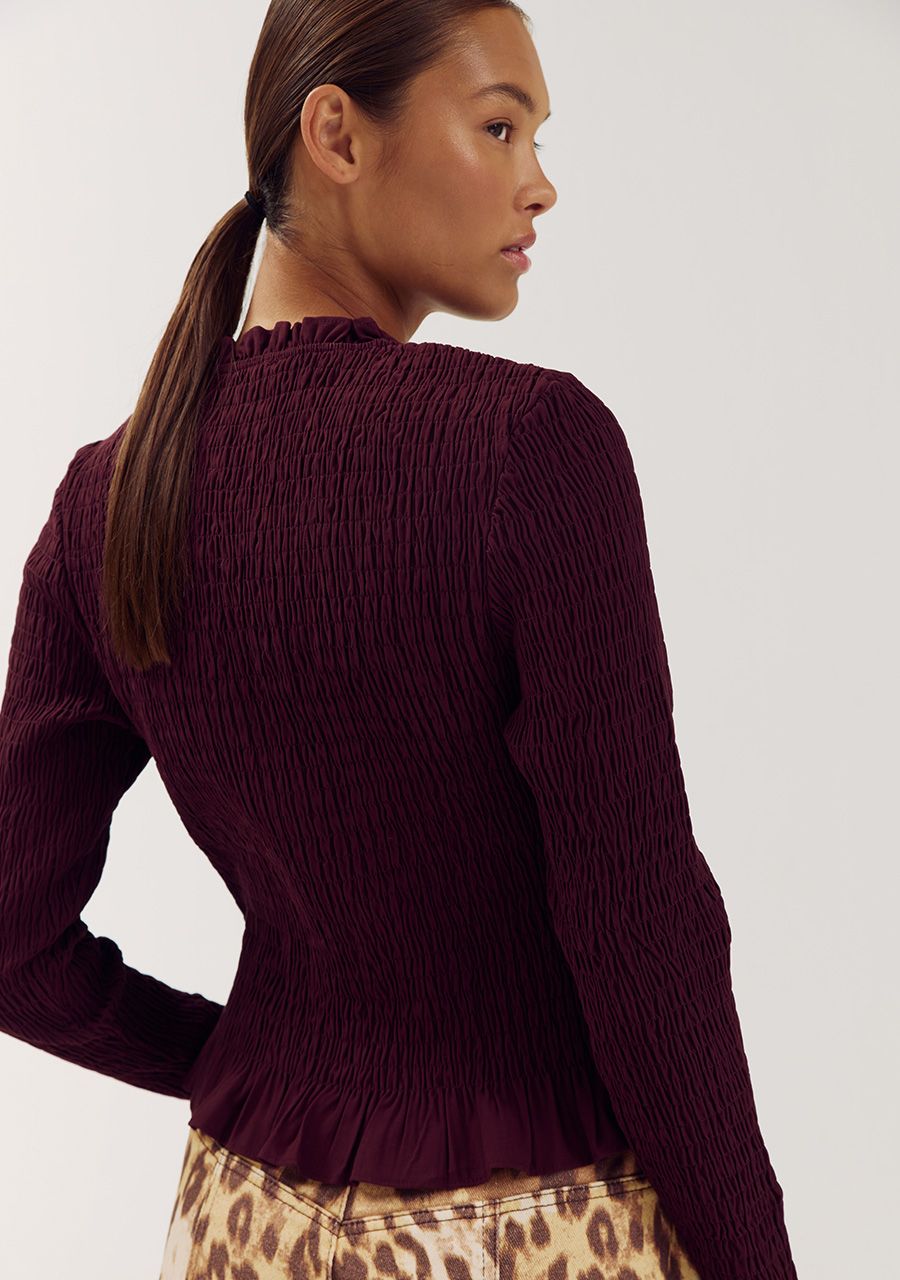 Veerle blouse paars harper and yve