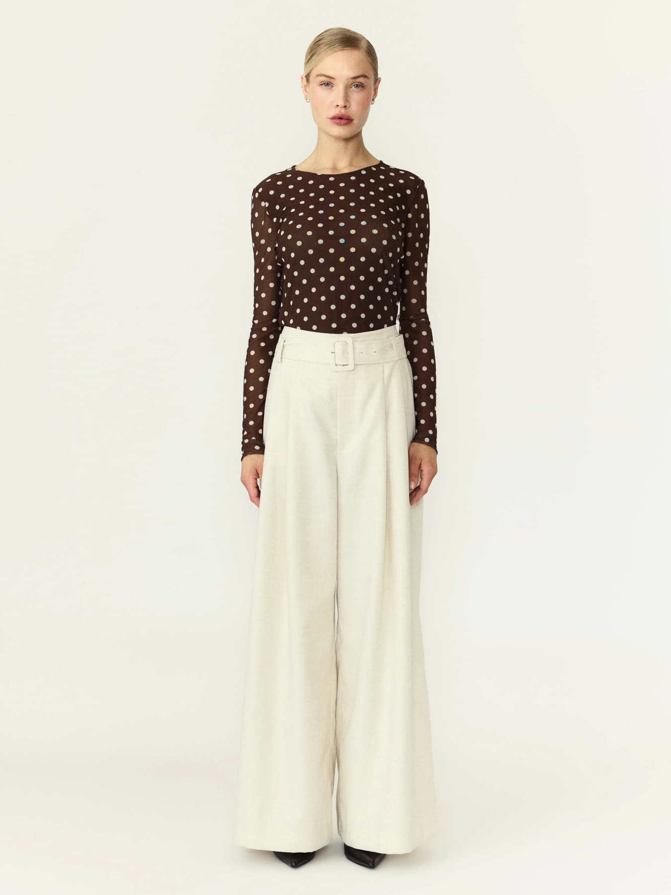 Yasdot mesh top bruin