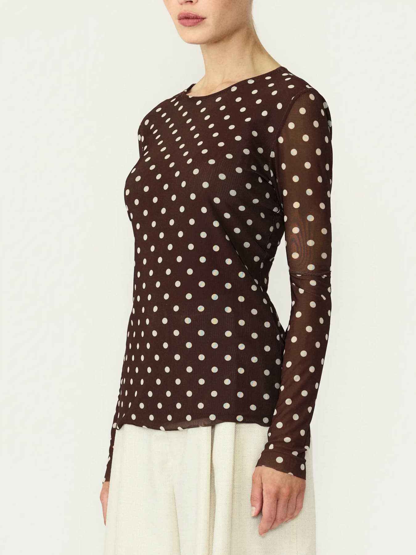 Yasdot mesh top bruin