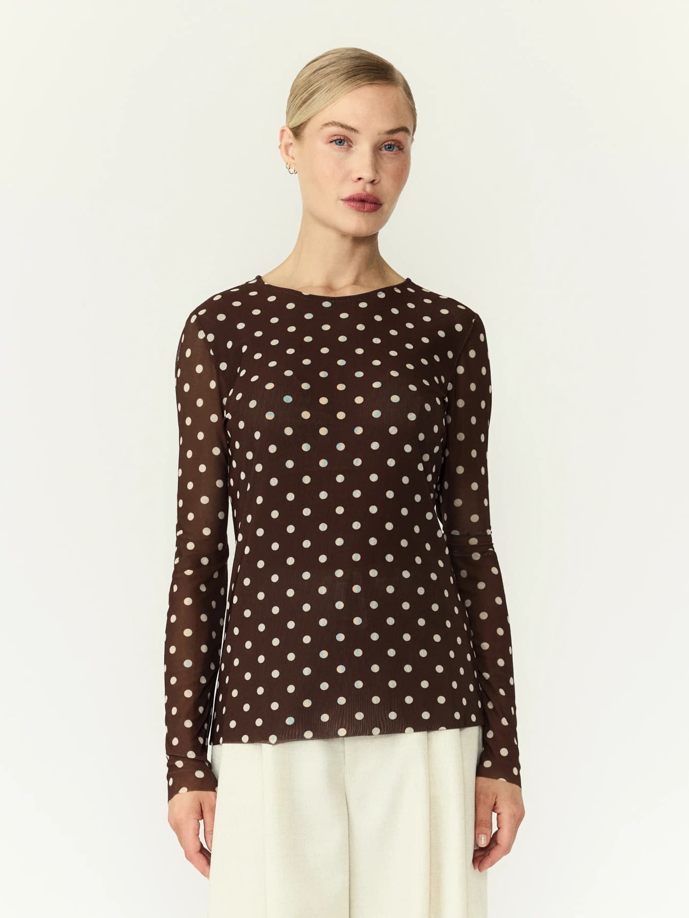 Yasdot mesh top bruin